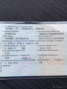 Škoda Octavia 1.9 TDi - 12