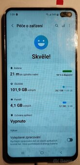 Prodám mobil Samsung Galaxy S10+ 8GB/128GB, černý, Stav A - 12