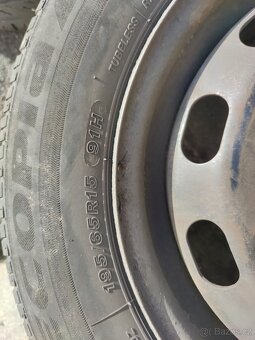 Plechová letní kola "15' Škoda Octavia I - 12