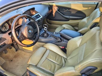BMW 630i, e63, 190kw, r.v. 2005, 312 tis. km, MANUÁLNÍ převo - 12