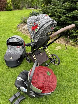 kočárek Cybex Priam Rebellious set korba, vajíčko a sporťák - 12