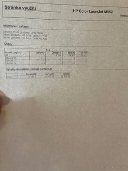 Tiskárna HP Color LaserJet M552 - 12