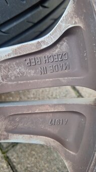 Alu kola Kia 16" 5x114,3 letní pneu 225/70 R16 6-7mm - 12