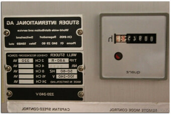 Stereofonní magnetofon STUDER A80 R - repasovaný - 12
