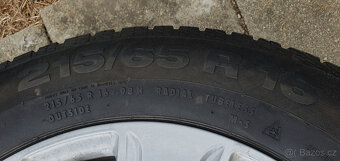 16"Alu kola Org. Audi 5x112mm., 6,5J, ET 33, 215/65/16"98H - 12