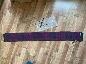 Nová unisex zimní šála Alpine Pro - 180 cm, akryl - 12