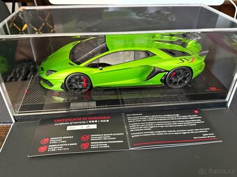 MR Collection - Lamborghini Aventador SVJ, Verde Alceo, 1:18 - 12
