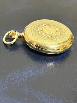 Omega kapesni stribrne starozitne hodinky - 12