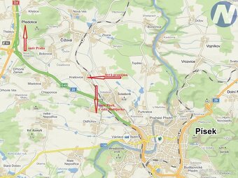 Pronájem, byt 2+1 90m2, Krašovice u Písku - 12