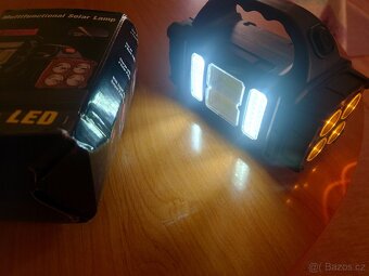 Multifunkční solární LED svítilna nová. - 12