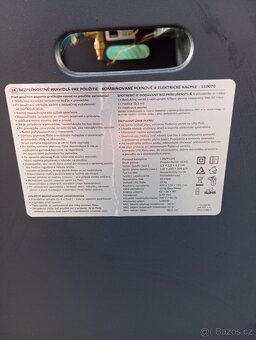 Prodám kamna na plyn a elektřinu - 12