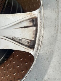 Prodám ALU disky Škoda 5x112 7Jx17 ET54 - 12