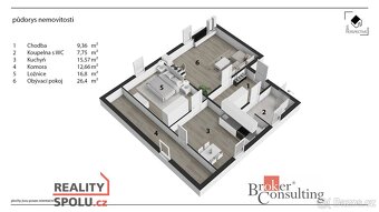 Prodej, byty/3+kk, 88 m2, Dolní Falknov 9, 40745 Kytlice, Dě - 12