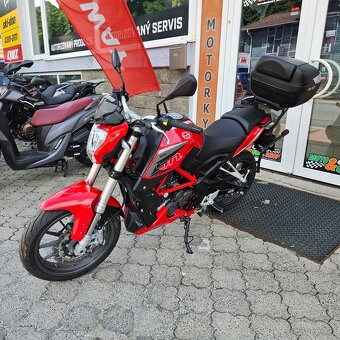 Benelli BN 251, nové pneu, kufr, boční nosiče, ČR - 12