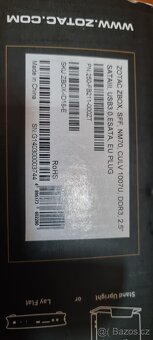 Zotac Zbox ID18 + DRŽÁK NA MONITOR + monitor BENQ 19" - 12