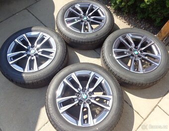 5x112 R17 BMW 2 Active Tourer original letna sada kol s TPMS - 12