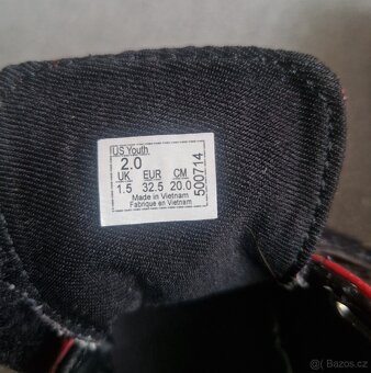 Tenisky Vans vel 32 pěkný stav na suchý zip - 12