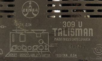 Elektronkové Rádio Tesla Talisman 309U - 12