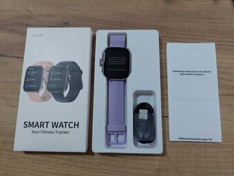 Chytré hodinky KUIZIL T70–1,91" IPS displej, CZ,fialové - 12