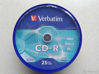 NOVÁ, nerozbalená CD-R a CD-R a DVD-RW. I jednotlivě. - 12