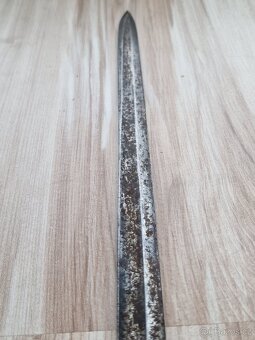 kord důstojník pěchoty Anglie 18.stol - čepel zdobená zlatem - 12