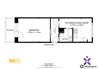 Pronájem bytu  1+1, Zlín, ev.č. 02516 - 12