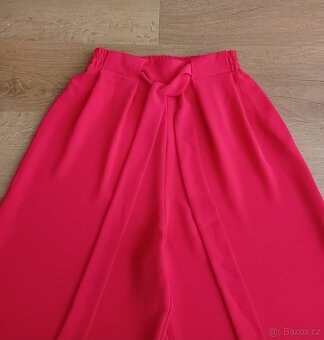 Zara dámské široké kalhoty se zvýšeným pasem vel. S - 12