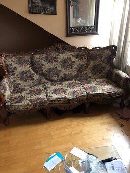 Starozitna sedací souprava - 12