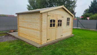 Zahradní domek 4x3 metry síla 28mm - 12