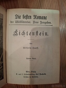 Prodam staré knihy Německé - 12