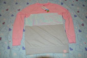 140 146 152 158 164 N.O.V. Á mikina mikinovové šaty - 12