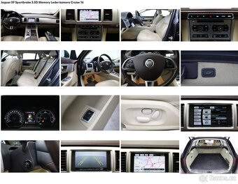 Jaguar XF 3.0D 241PS Aut BiXen Mem Kůž Nav AL Kam 4/14 - 12