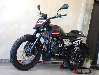 F.B. Mondial Flat Track 125 - hezký stav,1.maj, stroj od nás - 12