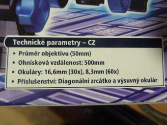 DALEKOHLED HVĚZDÁŘSKÝ-TELESKOP DĚTSKÝ - 12