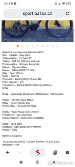 Elektrokolo nové horské i trekove - 12