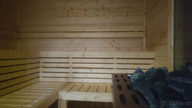 Finská venkovní sauna-Saunový domek s odpočívárnou - 12