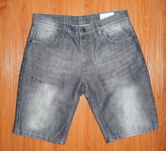 Džínové pánské kraťasy, vel. M, zn. Denim Co., Fishbone - 12
