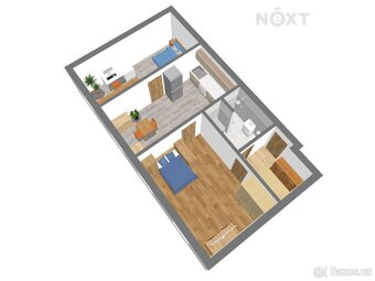 Prodej byt 2+1, 59㎡ - 12