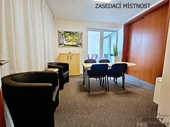 Pronájem dvou reprezentativních kanceláří 10 a 15 m2, možnos - 12