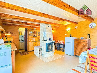 Chata, OV, dispozice 4+kk, plocha 90 m2, zahrada 581 m2, per - 12