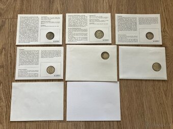 Numismatické mincovní dopisy Československo Slovensko mince - 12
