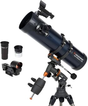 Dalekohled Celestron AstroMaster 130 a okulárový kufřík - 12