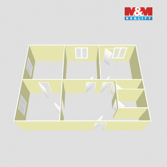 Prodej bytu 3+1, 70 m², Havířov, ul. Mánesova - 12