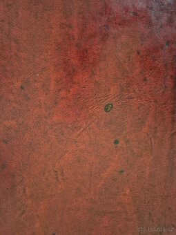 Anglický viktoriánský psací stůl - Oboustranný - 12