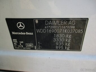 MERCEDES A180CDI 80kw 2012 bez koroze na díly - 12
