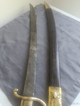 Šavle odlehčená Briquet AN XI ... Naval / námořnictvo/ - 12