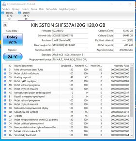10x SSD Kingstone HyperX FURY - 120GB - 12
