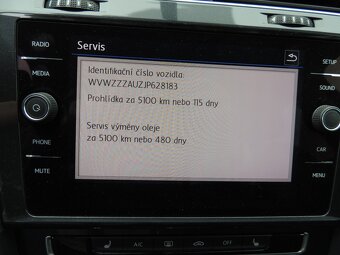 VW Golf Combi 1.6TDi,85kw,2018,2.majitel,-21%DPH - 12