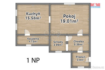Prodej rodinného domu, 92 m², Holýšov, ul. Vodní - 12