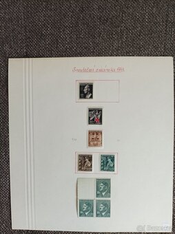 Sbírka známek "Protektorát Čechy a Morava 1938-45" - 12
